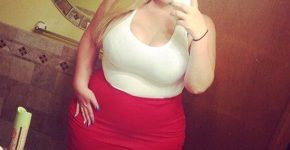 Séverine, blonde BBW de Paris